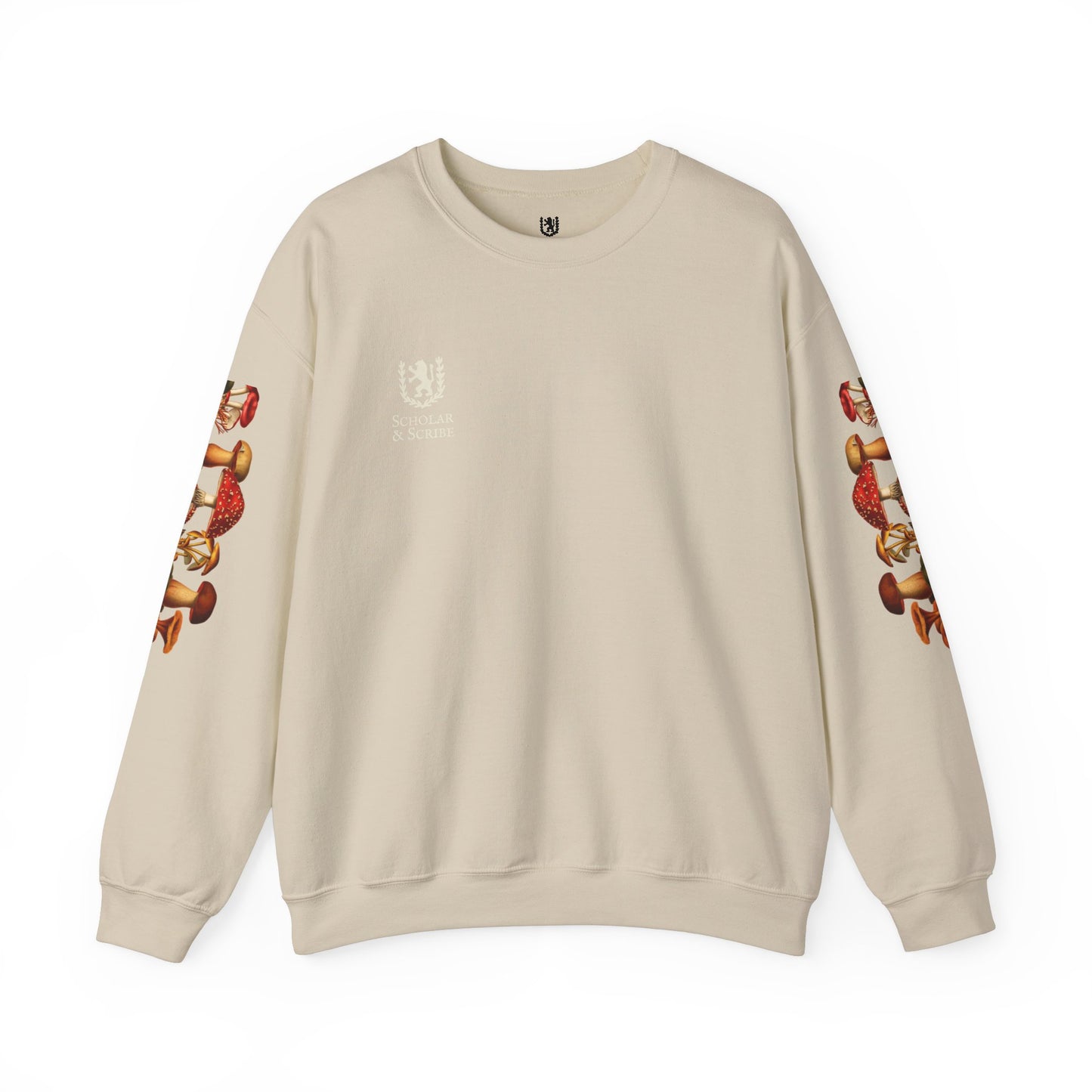 Mushroom Sleeve Unisex Heavy Blend™ Crewneck Sweatshirt