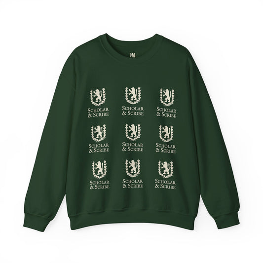 Scholar & Scribe Indie Bookstore Unisex Heavy Blend™ Crewneck Sweatshirt