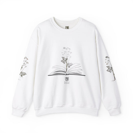 Blooming Book Unisex Heavy Blend™ Crewneck Sweatshirt
