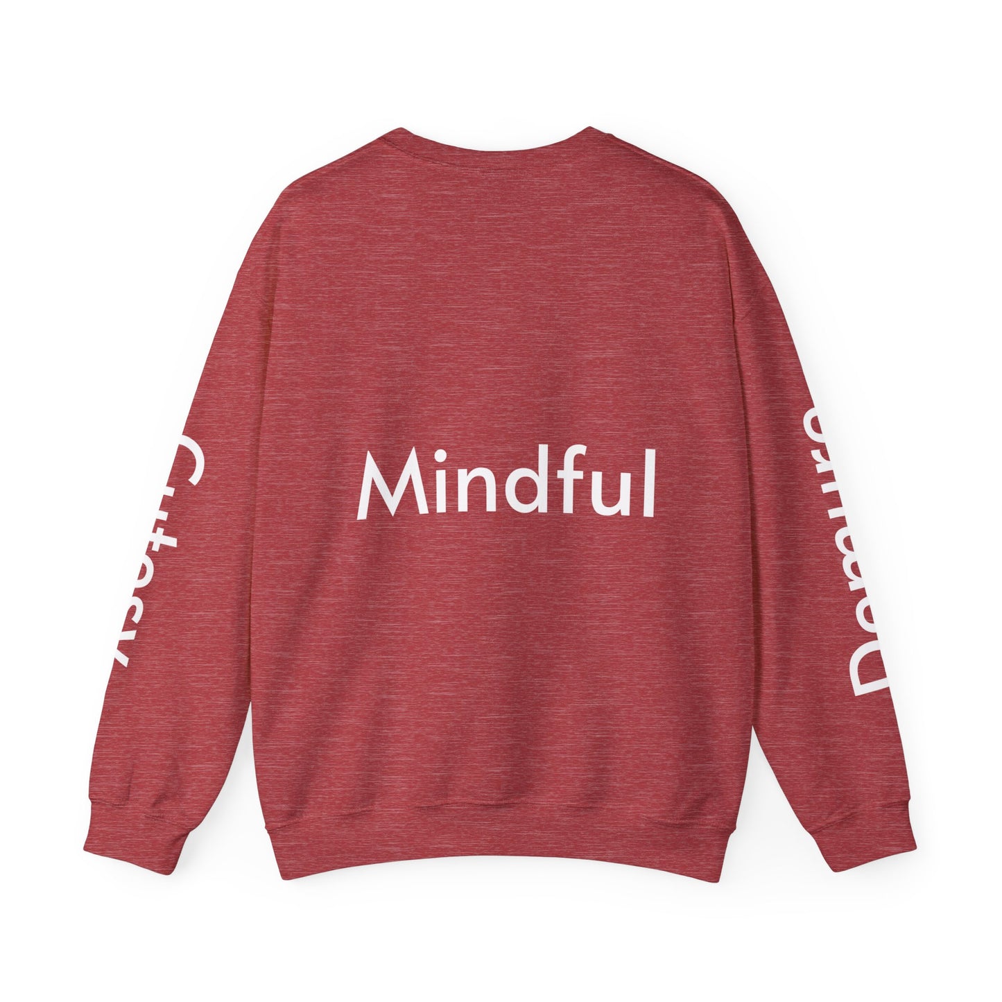 Loves to Read - Cutesy, Mindful, Demure Unisex Heavy Blend™ Crewneck Sweatshirt