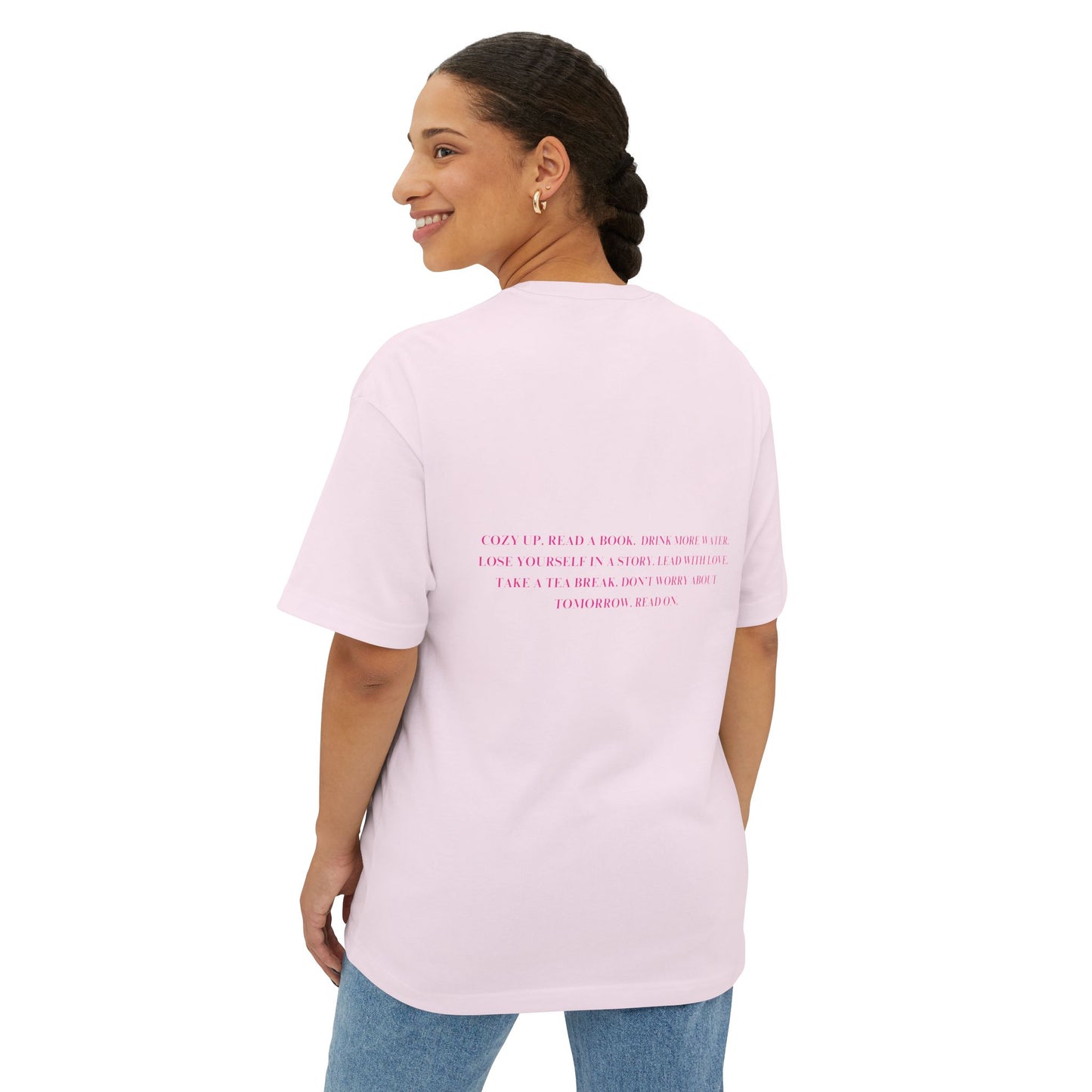 Scholar & Scribe Established 2023 Unisex Oversized Boxy Tee
