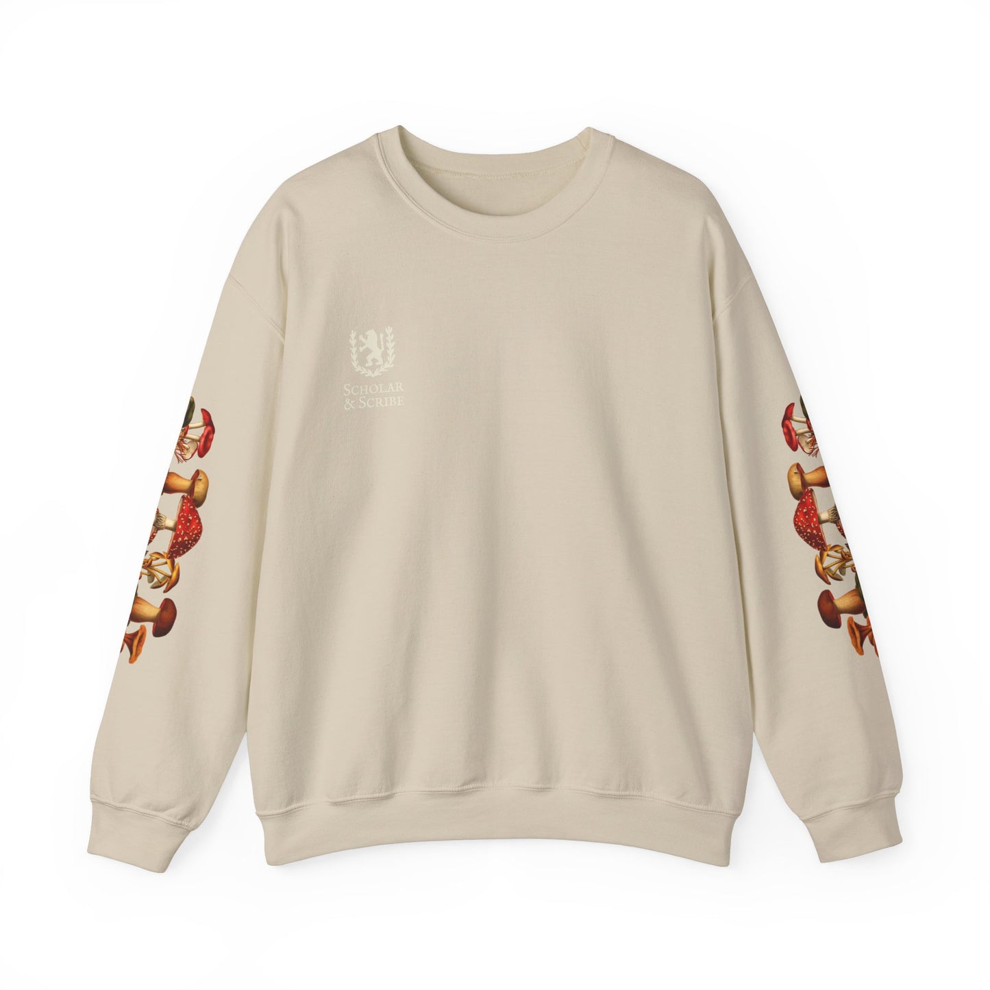 Mushroom Sleeve Unisex Heavy Blend™ Crewneck Sweatshirt