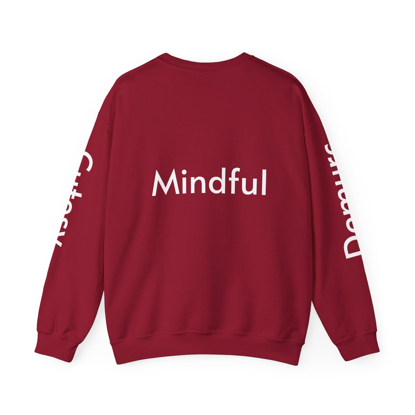 Loves to Read - Cutesy, Mindful, Demure Unisex Heavy Blend™ Crewneck Sweatshirt