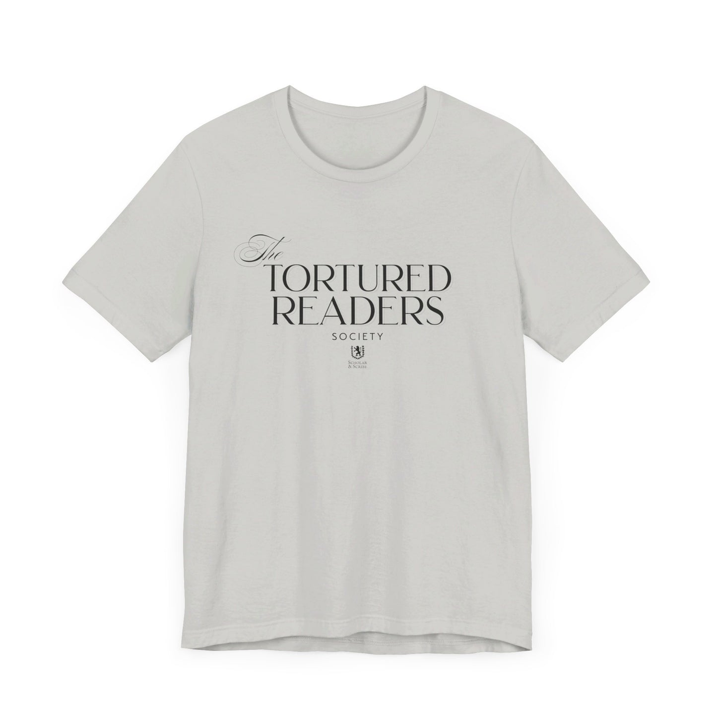 Scholar & Scribe Tortured Readers Department Unisex Jersey Short Sleeve Tee