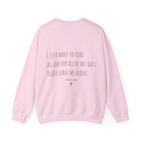 Scholar & Scribe "Read All Day" Unisex Heavy Blend™ Crewneck Sweatshirt
