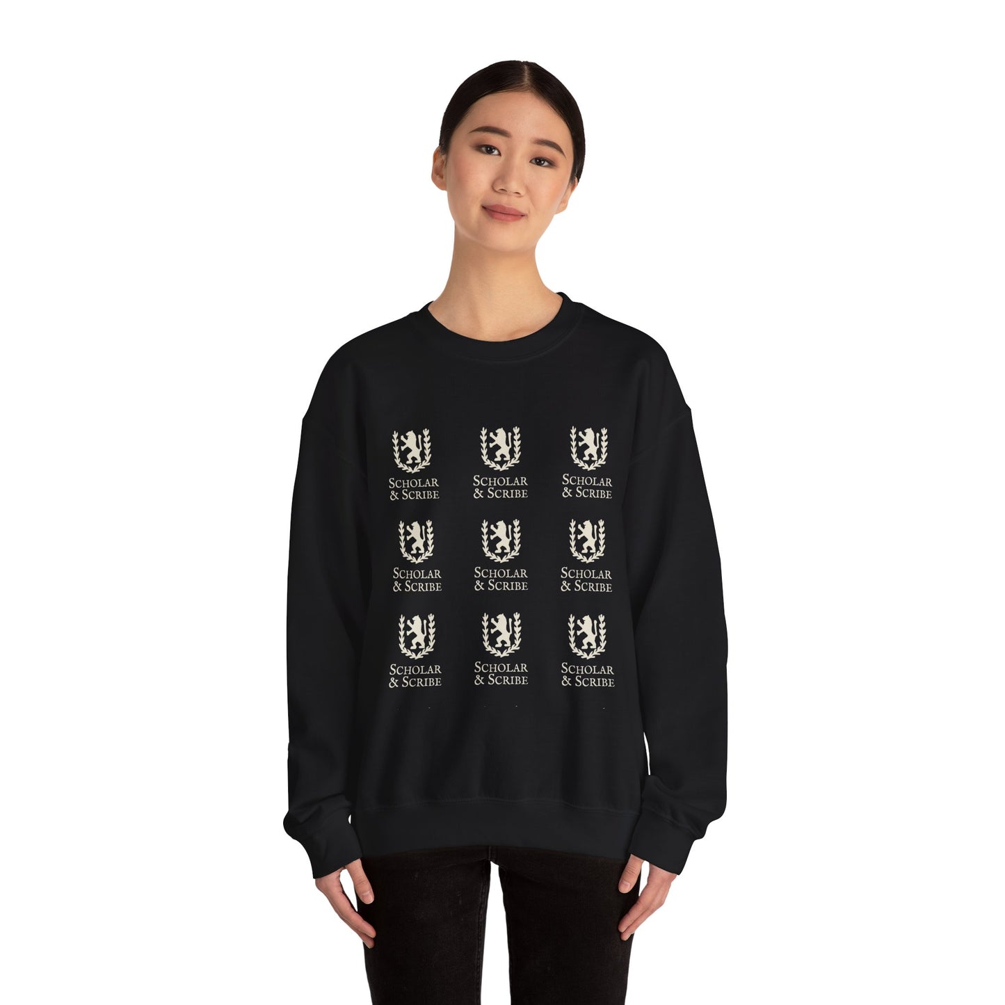Scholar & Scribe Indie Bookstore Unisex Heavy Blend™ Crewneck Sweatshirt