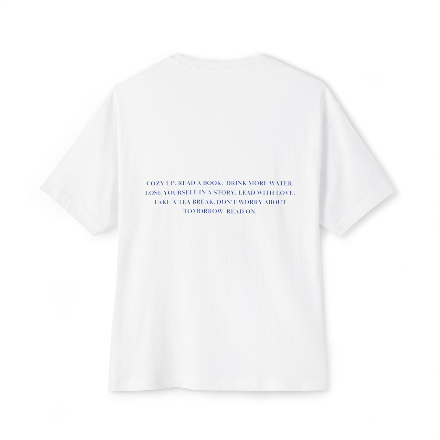 Scholar & Scribe Established 2023 Unisex Oversized Boxy Tee