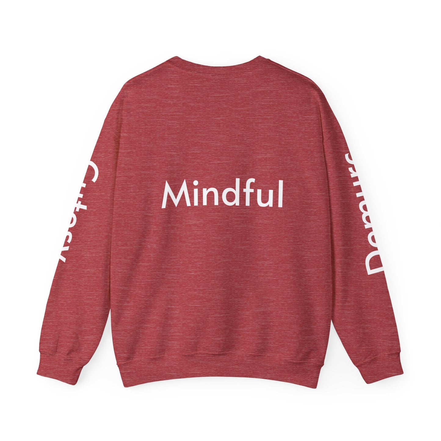 Loves to Read - Cutesy, Mindful, Demure Unisex Heavy Blend™ Crewneck Sweatshirt