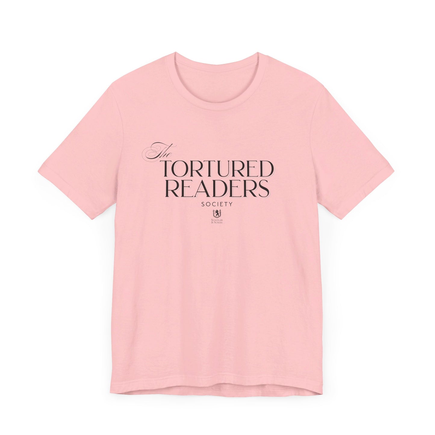 Scholar & Scribe Tortured Readers Department Unisex Jersey Short Sleeve Tee