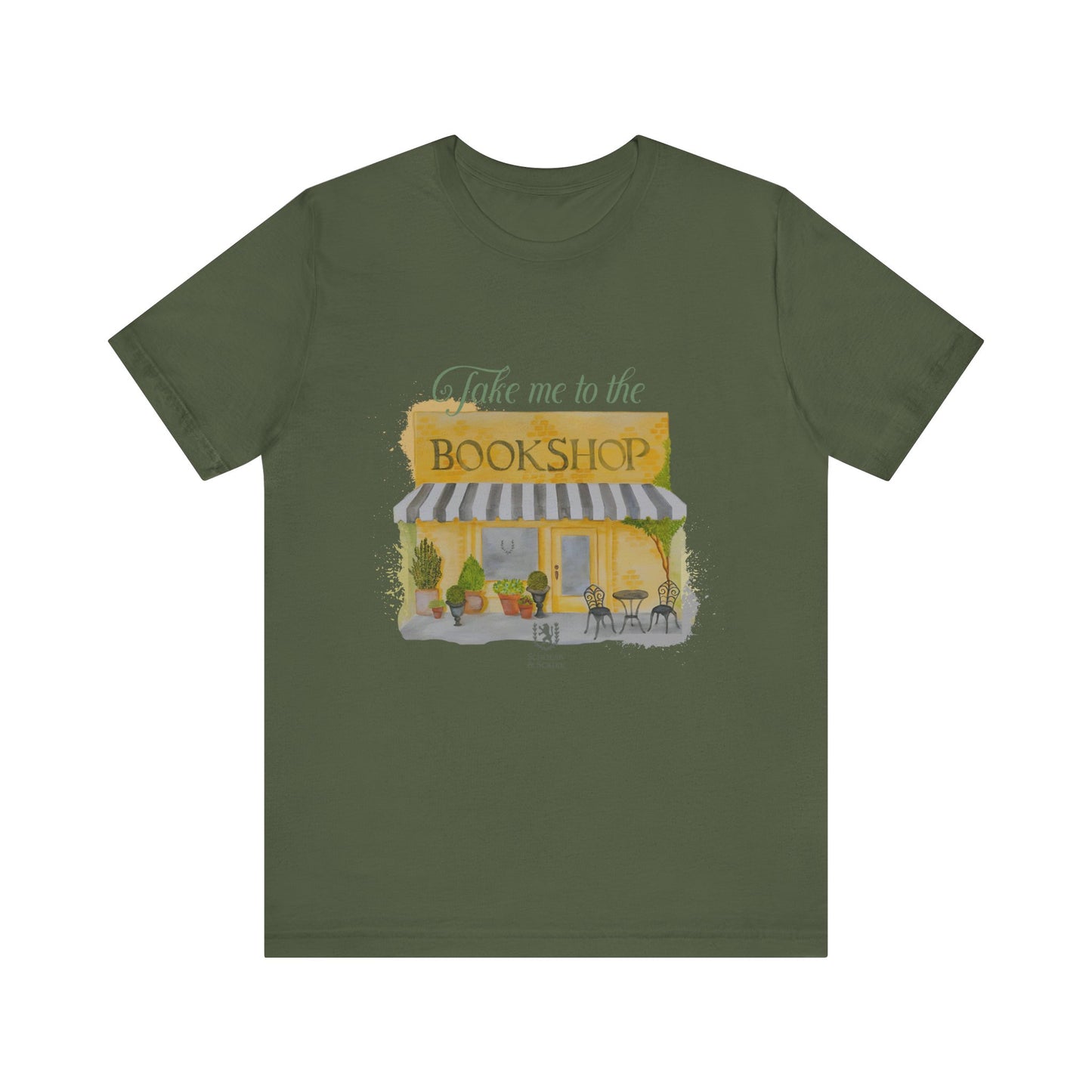 Scholar & Scribe "Take me to the bookstore" Unisex Jersey Short Sleeve Tee