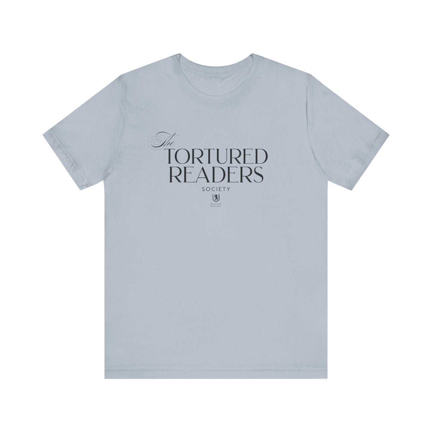 Scholar & Scribe Tortured Readers Department Unisex Jersey Short Sleeve Tee