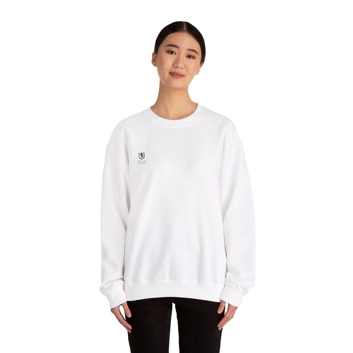 Scholar & Scribe "Read All Day" Unisex Heavy Blend™ Crewneck Sweatshirt
