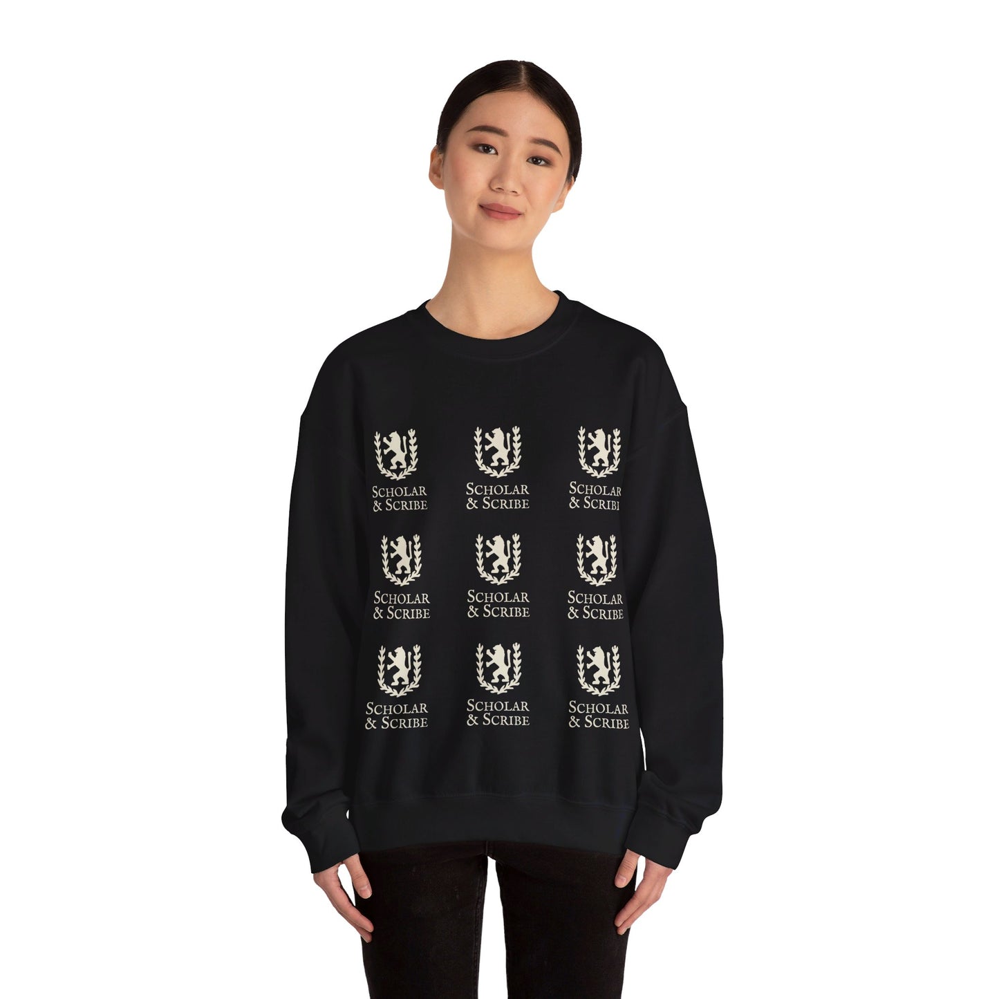 Scholar & Scribe Indie Bookstore Unisex Heavy Blend™ Crewneck Sweatshirt