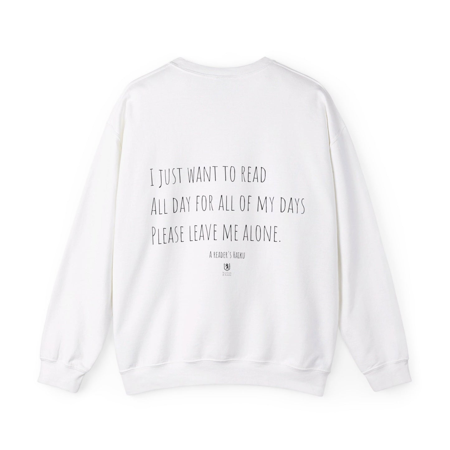 Scholar & Scribe "Read All Day" Unisex Heavy Blend™ Crewneck Sweatshirt