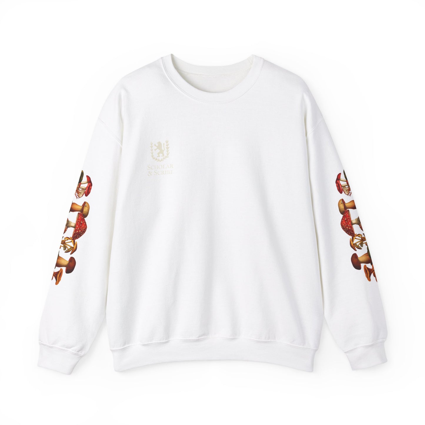 Mushroom Sleeve Unisex Heavy Blend™ Crewneck Sweatshirt
