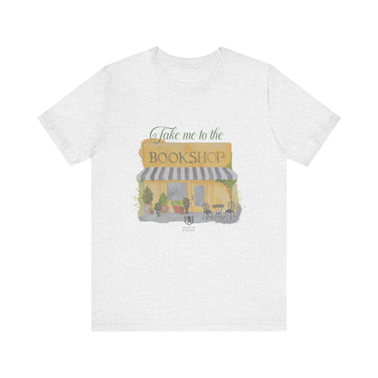 Scholar & Scribe "Take me to the bookstore" Unisex Jersey Short Sleeve Tee