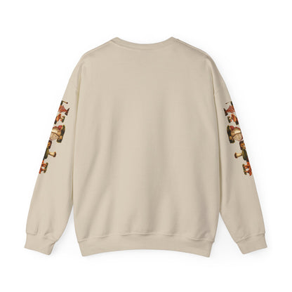 Mushroom Sleeve Unisex Heavy Blend™ Crewneck Sweatshirt