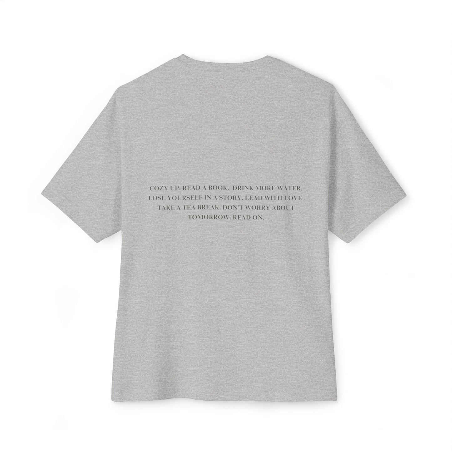 Scholar & Scribe Established 2023 Unisex Oversized Boxy Tee
