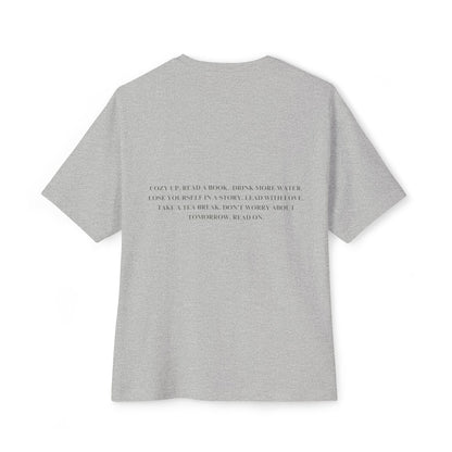 Scholar & Scribe Established 2023 Unisex Oversized Boxy Tee