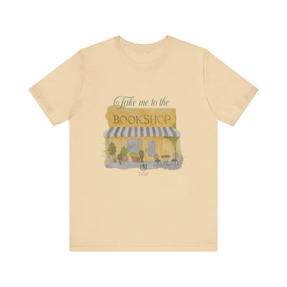 Scholar & Scribe "Take me to the bookstore" Unisex Jersey Short Sleeve Tee