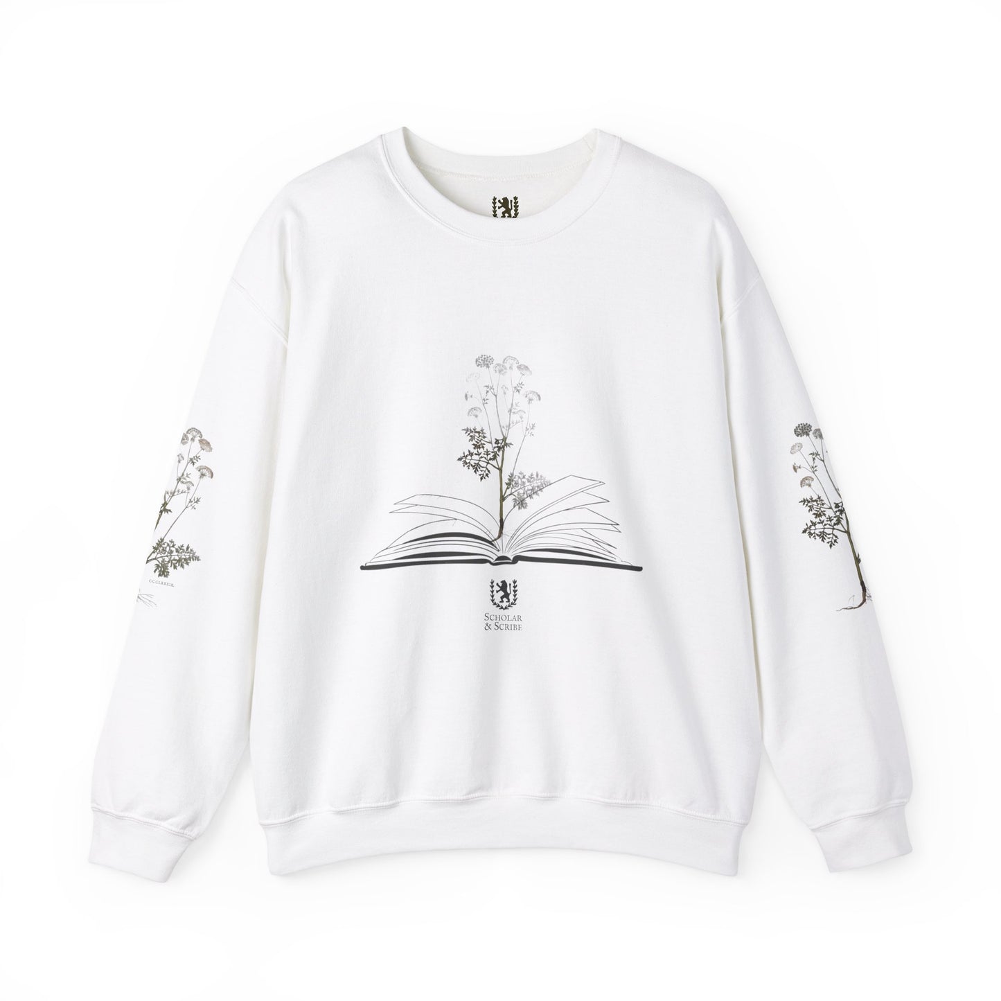 Blooming Book Unisex Heavy Blend™ Crewneck Sweatshirt