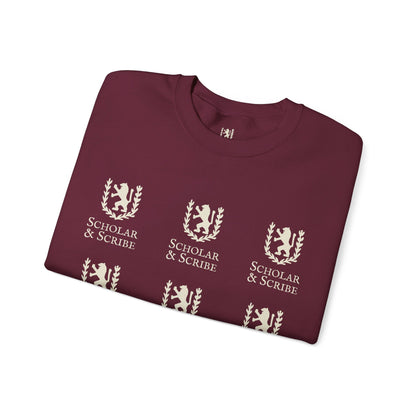 Scholar & Scribe Indie Bookstore Unisex Heavy Blend™ Crewneck Sweatshirt