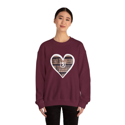 Scholar & Scribe Heart of Stories Unisex Heavy Blend™ Crewneck Sweatshirt