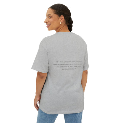 Scholar & Scribe Established 2023 Unisex Oversized Boxy Tee