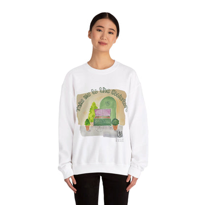 Scholar & Scribe "Take me to the Bookstore" Unisex Heavy Blend™ Crewneck Sweatshirt