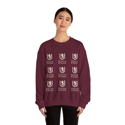 Scholar & Scribe Indie Bookstore Unisex Heavy Blend™ Crewneck Sweatshirt