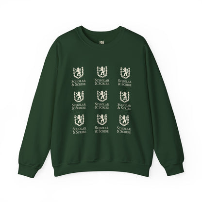 Scholar & Scribe Indie Bookstore Unisex Heavy Blend™ Crewneck Sweatshirt