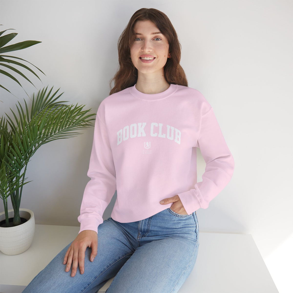 Book Club Unisex Heavy Blend™ Crewneck Sweatshirt
