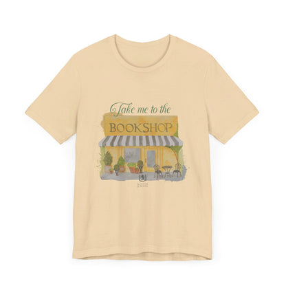 Scholar & Scribe "Take me to the bookstore" Unisex Jersey Short Sleeve Tee