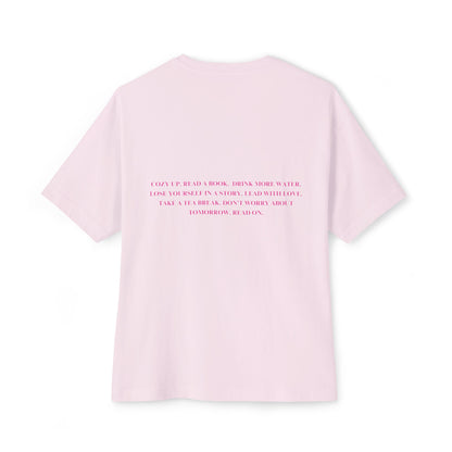 Scholar & Scribe Established 2023 Unisex Oversized Boxy Tee