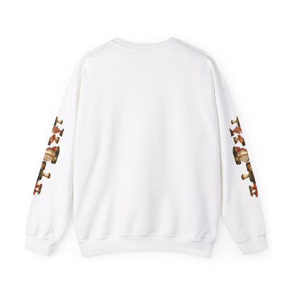 Mushroom Sleeve Unisex Heavy Blend™ Crewneck Sweatshirt