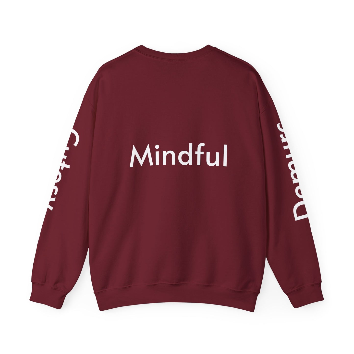 Loves to Read - Cutesy, Mindful, Demure Unisex Heavy Blend™ Crewneck Sweatshirt