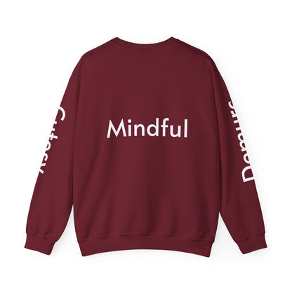 Loves to Read - Cutesy, Mindful, Demure Unisex Heavy Blend™ Crewneck Sweatshirt