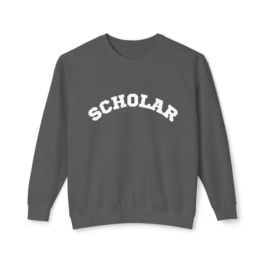 Scholar Unisex Lightweight Crewneck Sweatshirt