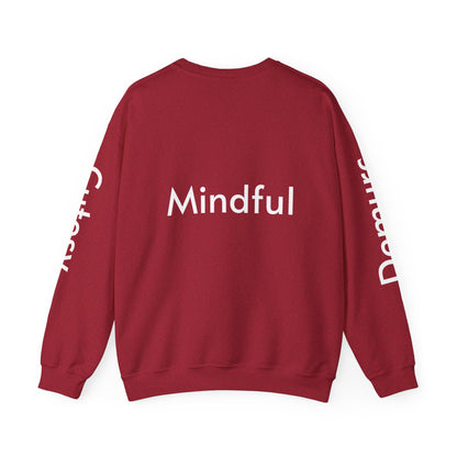 Loves to Read - Cutesy, Mindful, Demure Unisex Heavy Blend™ Crewneck Sweatshirt