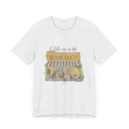 Scholar & Scribe "Take me to the bookstore" Unisex Jersey Short Sleeve Tee