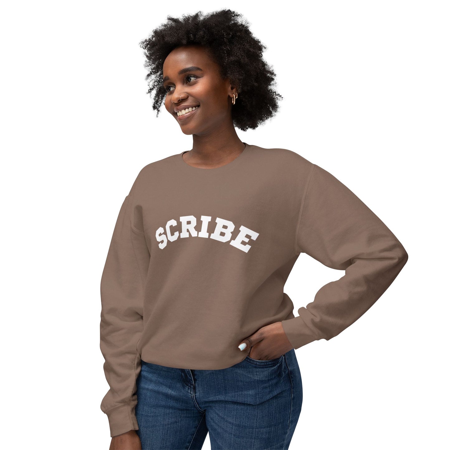 Scribe Unisex Lightweight Crewneck Sweatshirt