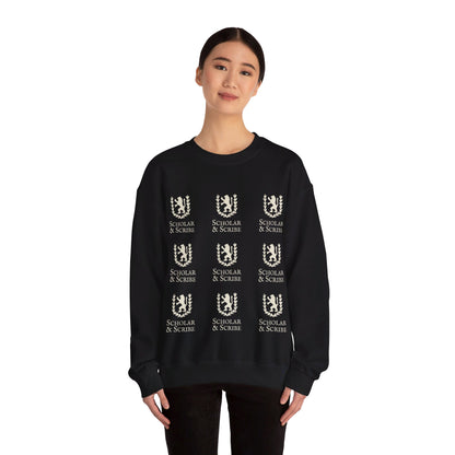 Scholar & Scribe Indie Bookstore Unisex Heavy Blend™ Crewneck Sweatshirt