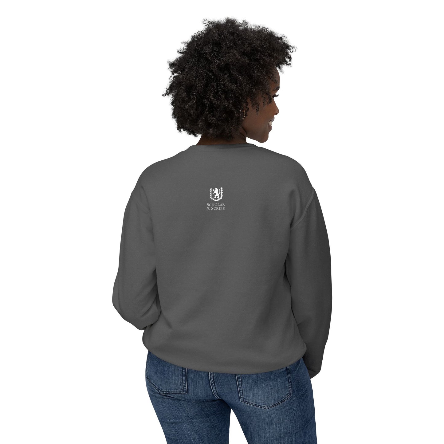 Scribe Unisex Lightweight Crewneck Sweatshirt