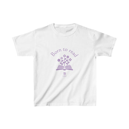 Scholar & Scribe "Born to Read" Kids Heavy Cotton™ Tee