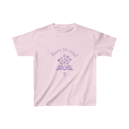 Scholar & Scribe "Born to Read" Kids Heavy Cotton™ Tee